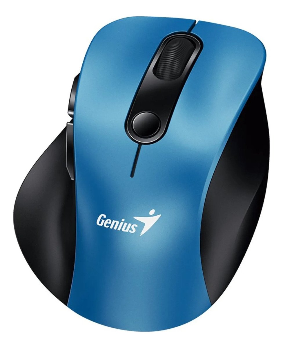 MOUSE USB WIRELESS + BLUETOOTH MINI ERGO 9000S AZUL CLARO GENIUS     31030038401
